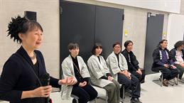 Impressions of the workshops and lectures as part of the exhibition project "Japanese Happiness - Attempt on the Aesthetic Experience and Happiness".